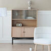 Overlap cabinet