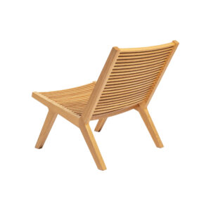 Ubebe Lounge chair Ash white oil 20100, back
