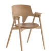 Woodpecker 19008 Oak Eco leather cognac profile